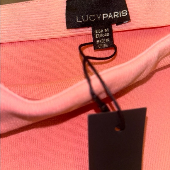 Lucy Paris Coral Pencil Skirt - Picture 2 of 7